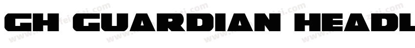 GH Guardian Headline字体转换